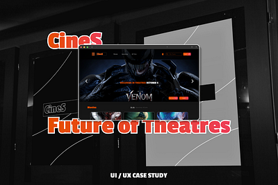 Case Study-CINES Theatre (Google / Coursera - UX) branding casestudy coursera design google graphic design illustration ui ux