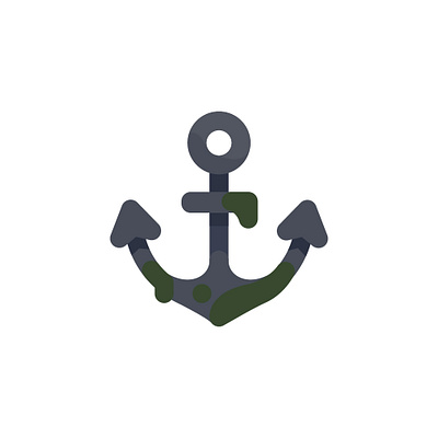 Day 006. An anchor anchor daily daily illustration flat flat design graphic design icon icon design illustration illustrator vector