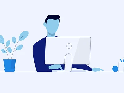 Work From Everywhere animation design flat illustration illustration motion graphics