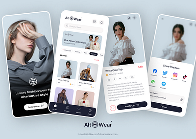 Alt Wear - Fashion E-Commerce App