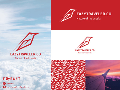 EazyTraveler Logo Branding branding design graphic design graphiceffect illustration indonesia logo logodesign