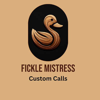 Logo design for Fickle Mistress Custom Calls logo logo design