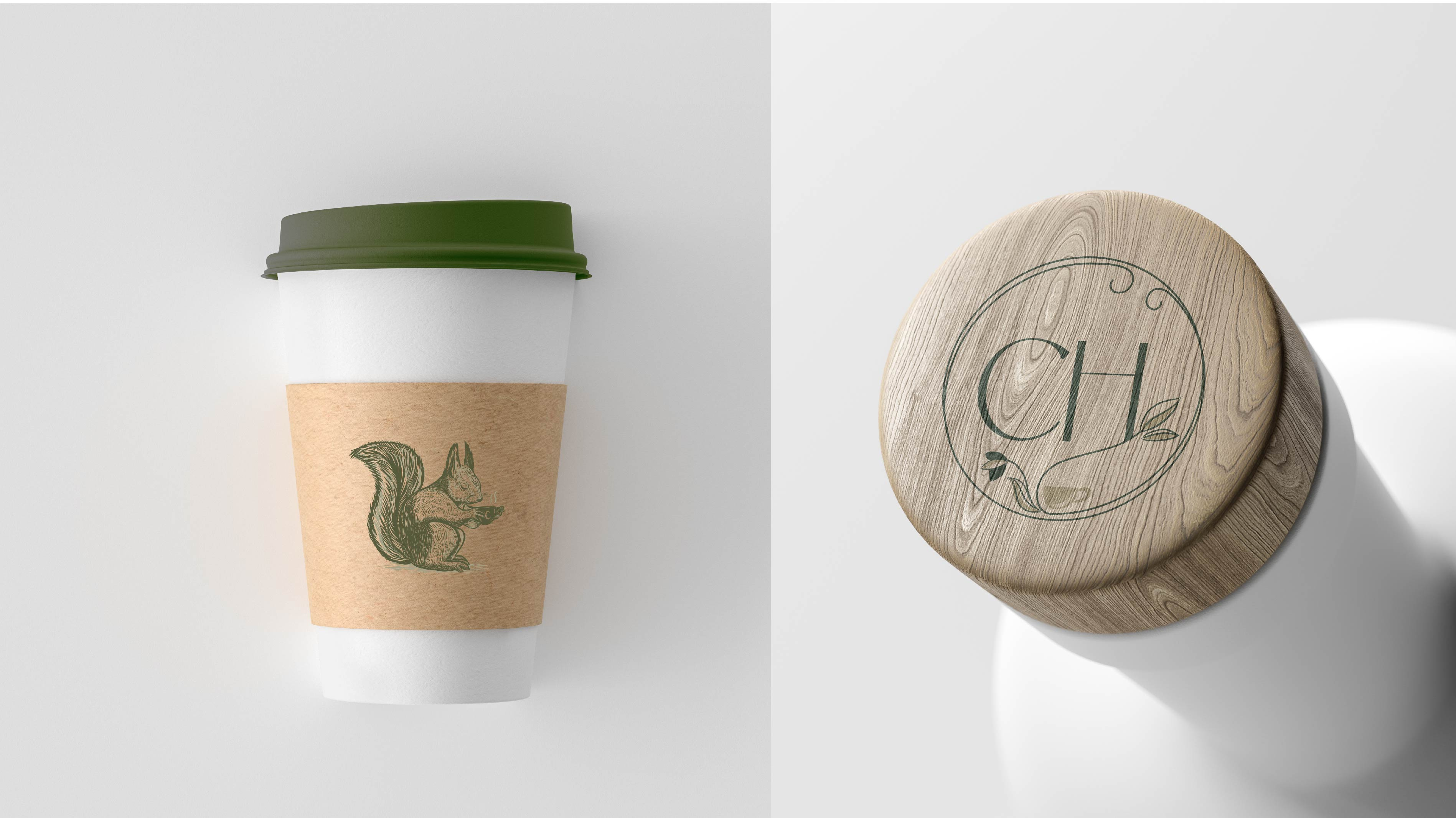 Example of Brand Identity design - Chalk in The Park Cafe