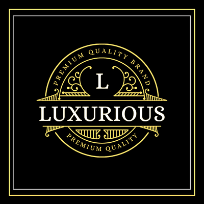 Luxury Logo branding design graphic design illustration logo typography