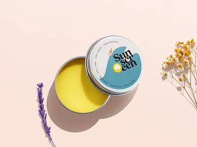 Sunscreen for dogs packaging branding design illustration packaging packaging design