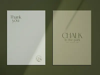 Brand Identity Design for Chalk in The Park Cafe artisan food logo brand collateral brand identity branding cafe branding cafeteria logo coffeee shop branding colateral design graphic design logo restaurant branding restaurant logo