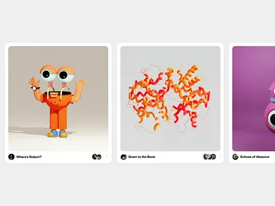 Posts collab minimal modern posts social ui ux web design