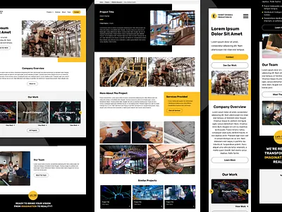 Design & Production Website portfolio responsive ui user experience web design website