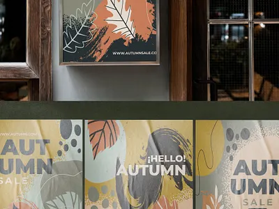 Autumn| Been exploring this style of retro posters. branding graphic design poster retro theme typography