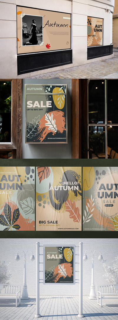 Autumn| Been exploring this style of retro posters. branding graphic design poster retro theme typography