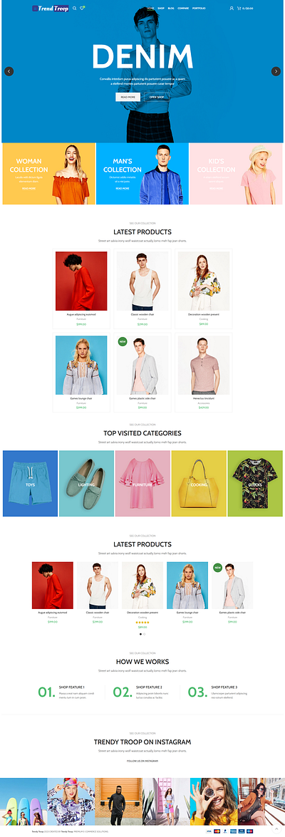 eCommerce website with WordPress and Woodmart by Zahid Evaan agency lading page agency website astra theme customize ecommerce ecommerce website elementor landing page theme customization woocomeerce wordpress customization