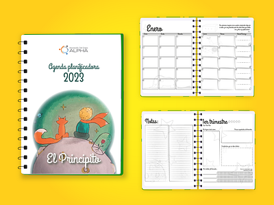 Agenda planificadora 2023 graphic design ilustración journalbullet