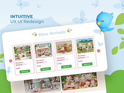 SYLVANNIAN FAMILIES design figma graphic design landing page mobile app ui user experience