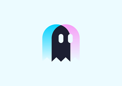 GhostMe branding. brand branding logo mark