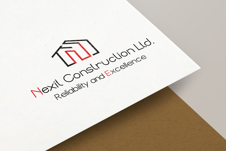 Nexit Construction Ltd. Logo by Zafarbek Qurbonov on Dribbble