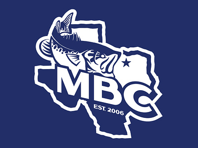 McKinney Bass Club Logo branding graphic design logo