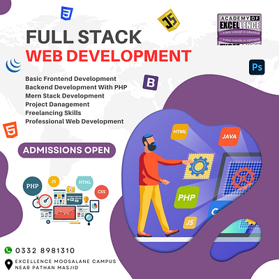 Full Stack Web Development Course Marketing Post marketing post seo web web development