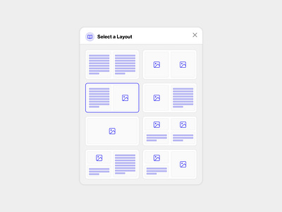 Modal ai app app design layout modal selection ui ux web app webdesign