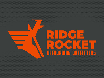 Ridge Rocket Offroading Outfitters Branding brand design branding graphic design logo logo design