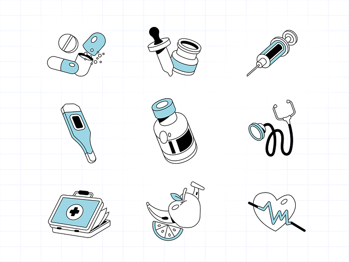 Helmo 🤖 - Hospital Robot Illustration by Labib Ahmadin ⚡️ for Odama on ...
