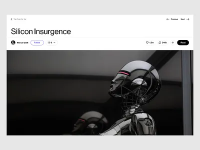 Read Story ai artificial intelligence minimal modern read story reading app robot story story app storytelling ui ux web app