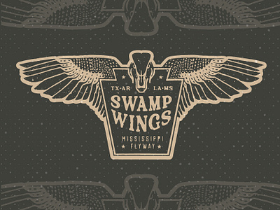 Swamp Wings Logo brand logo branding design graphic design logo logo design