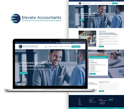 Elevate Accountants Website affordable websites cms design design web design web development website design wordpress design