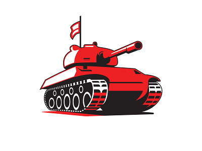 Red Tank by Eddie Brown on Dribbble