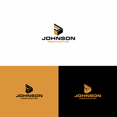 logo contruction letter j development