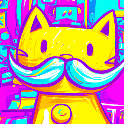 Future Animals-Daley Cat and the Future animation branding design illustration