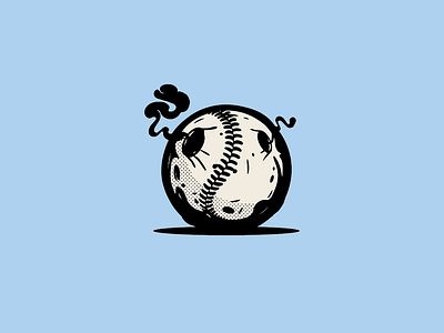 Volcanoes Baseball baseball branding concept design dribbble follow me fun idea illustration logo shirt shot volcano