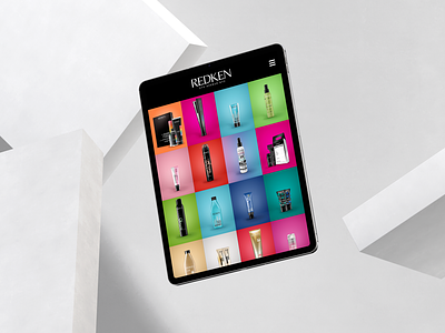 Redken Review App Landing Page app design branding design illustration product photography reviews ui ux