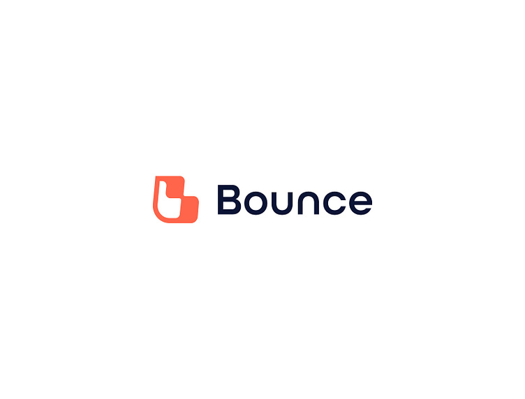 Bounce logo branding by Arafat Hossain | Logo Designer on Dribbble