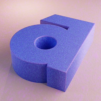 36 Days of Type: A 36daysoftype 36dot 3d blender futura lettering lowercase type design