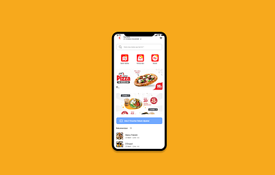 Food UI app design graphic design ui ux