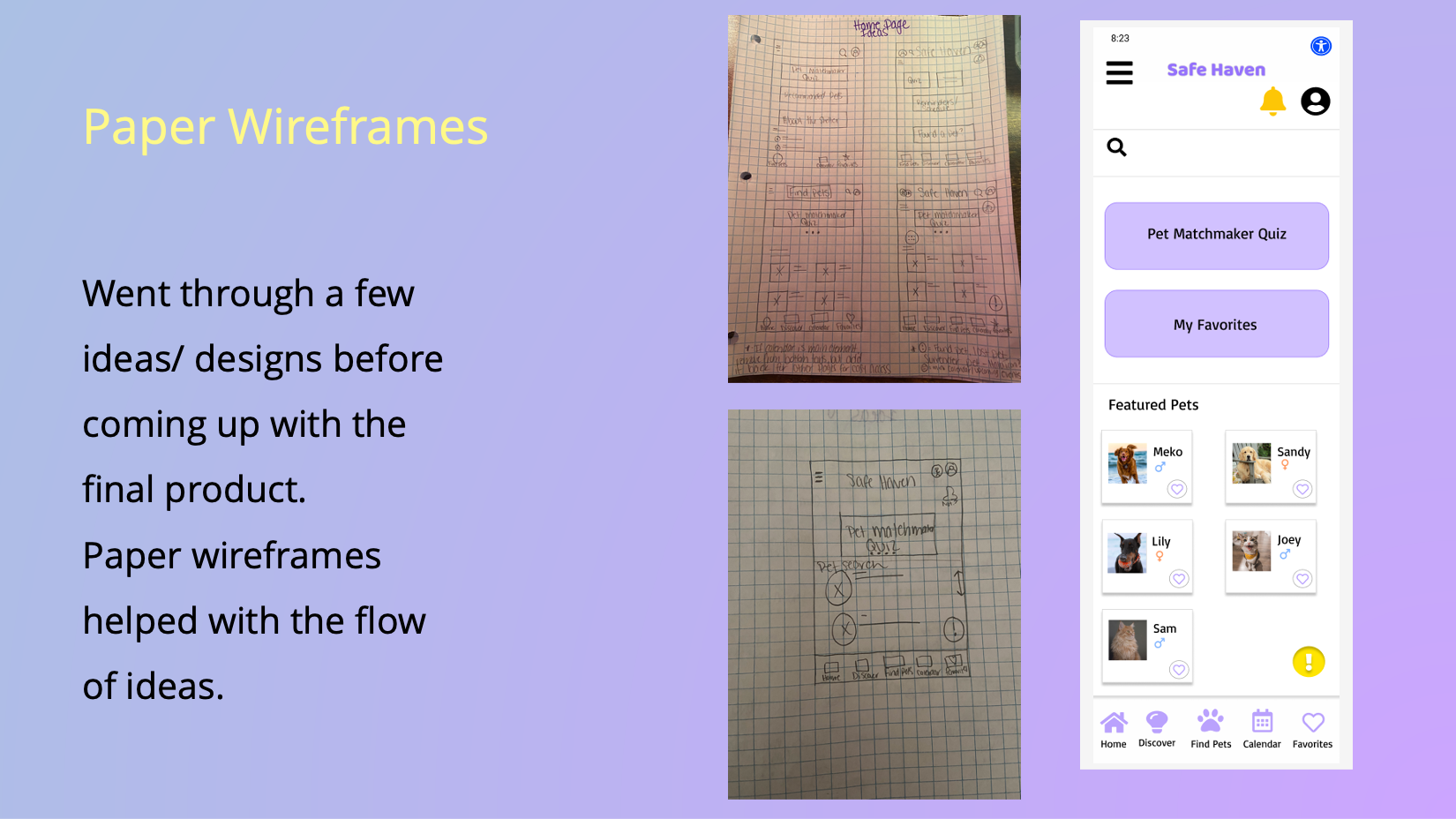 Safe Haven App UX/UI Case Study by Jacey Nickel on Dribbble