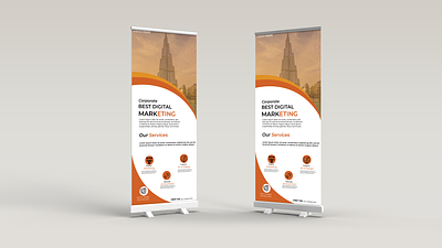 Roll Up Banner banner corporate banner creative design banner roll up banner smart banner