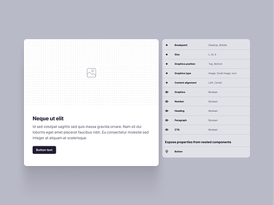 Card component card component design syste figma layout typography ui ui kit web web design web ui website website design