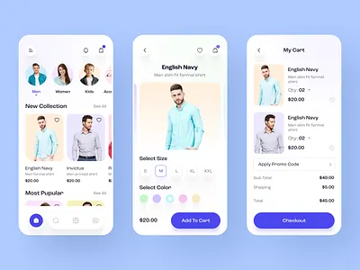 E-Kart E-commerce Mobile App branding design e commerce branding e commerce mobile app graphic design illustration logo mobileapp tecorb ui userinterface vector