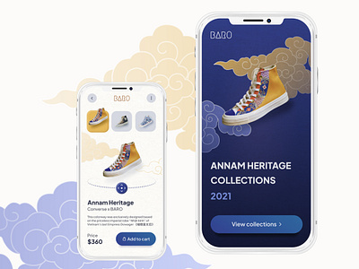 Vietnamese Traditional Converse app branding clothing converse design fashion figma graphic design illustration mobile modern pattern shoes traditional ui ux vector vietnam