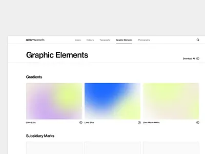Brand Assets assets brand brand assets brand toolkit branding minimal modern toolkit ui ux webdesign