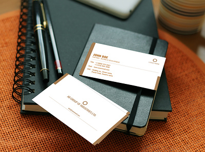 Minimalist Business Card branding business card graphic design minimalist business card visiting card