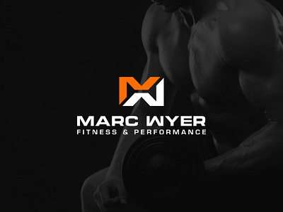 Marc Wyer Logo Design brand brand identity branding fitness fitness coach graphic design logo logod design