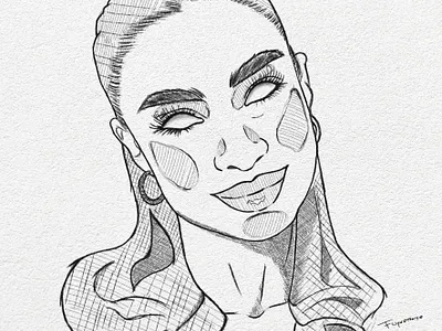 Jordan croquis design dessin girls graphic design illustration sketch