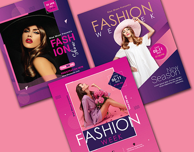 Fashion flyer design fashion flyer fashion show fashion week flyer design graphic design