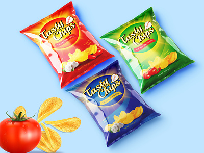 Chips Packaging and label design chips label chips packaging food packaging graphic design label packaging