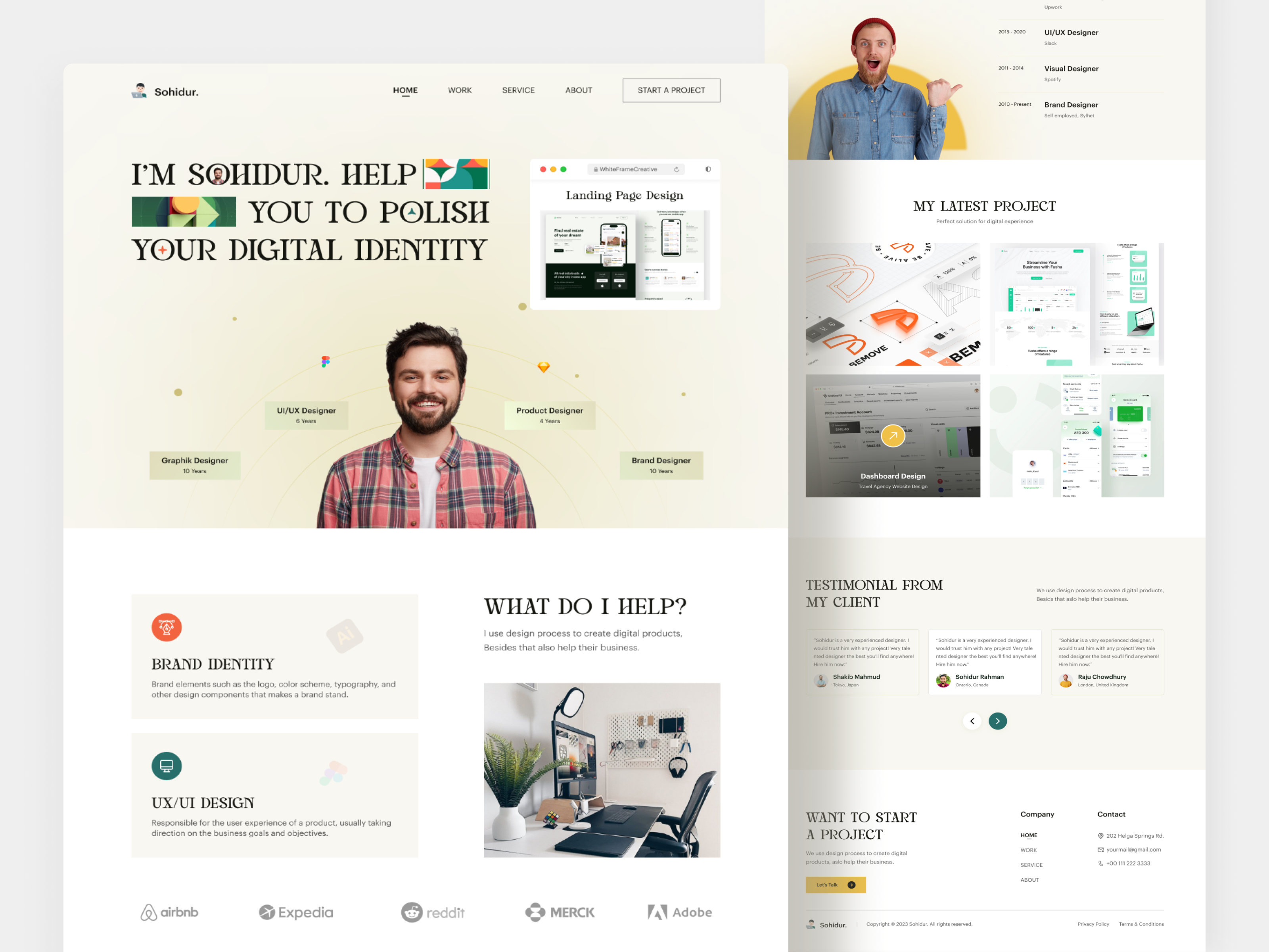 Example of Website Design