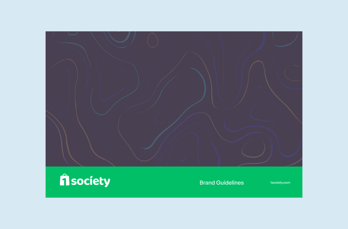 1 Society Brand Design branding design graphic design identitydesign illustration logodesign minimal