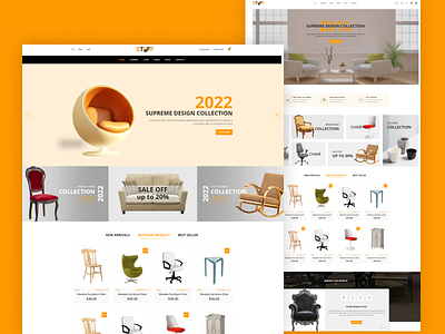 Furniture HTML Template - Stuff online store responsive