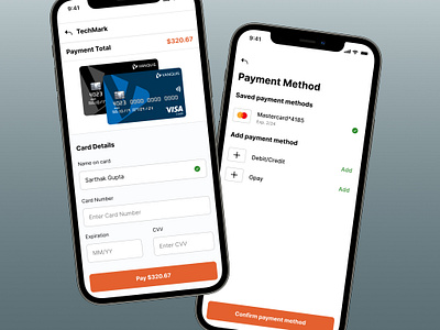 Payment Screen App UI: Android UI/UX Design app app design apps branding checkout credit card daily ui dailyui design graphic design payment payment screen ui ux